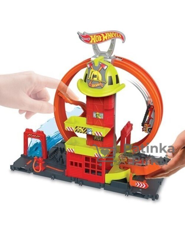 Hot Wheels Super Loop Gaisrinės stotis