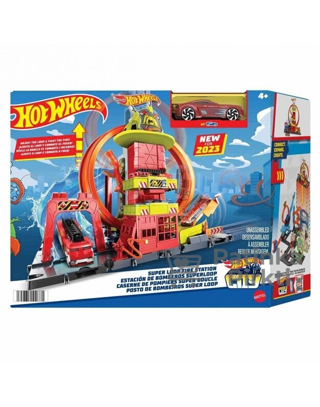 Hot Wheels Super Loop Gaisrinės stotis
