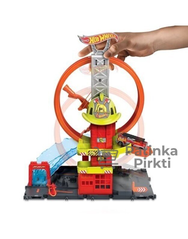Hot Wheels Super Loop Gaisrinės stotis