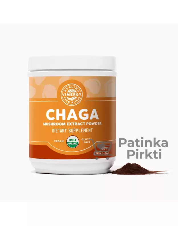 Chaga milteliai (JAV), Vimergy, 250g