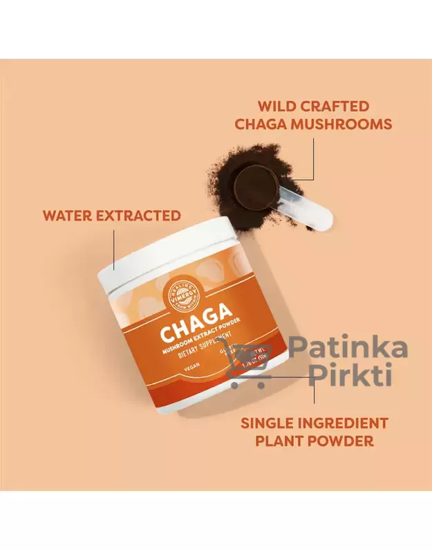 Chaga milteliai (JAV), Vimergy, 250g 2