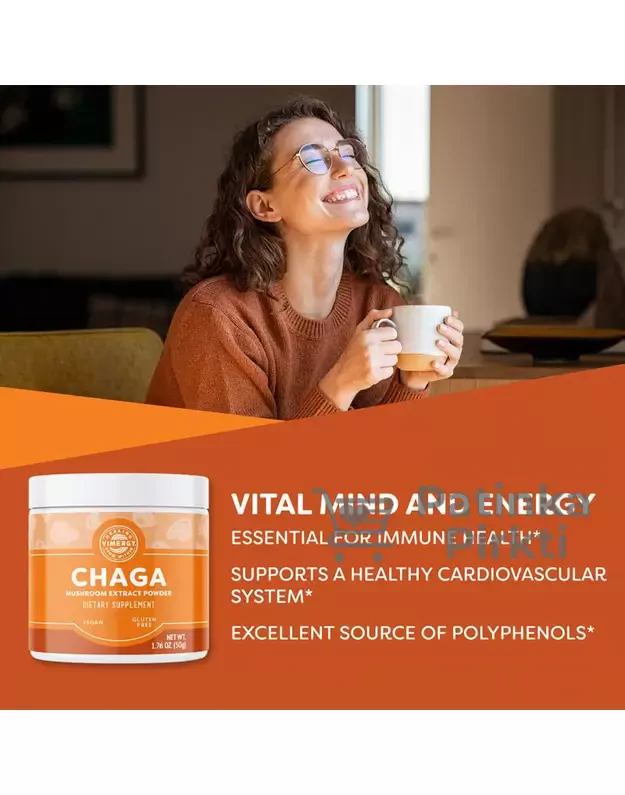 Chaga milteliai (JAV), Vimergy, 250g 1