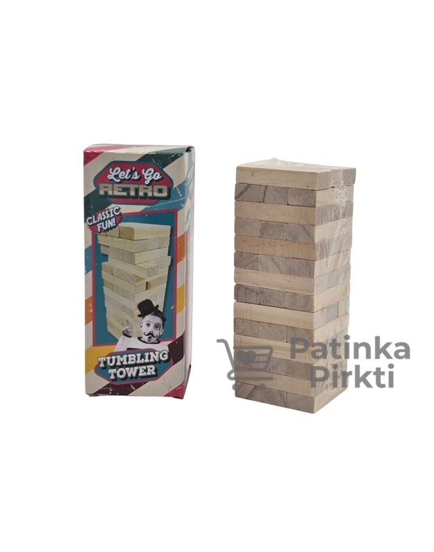 Žaidimas lavinamasis BOKŠTAS 13 cm