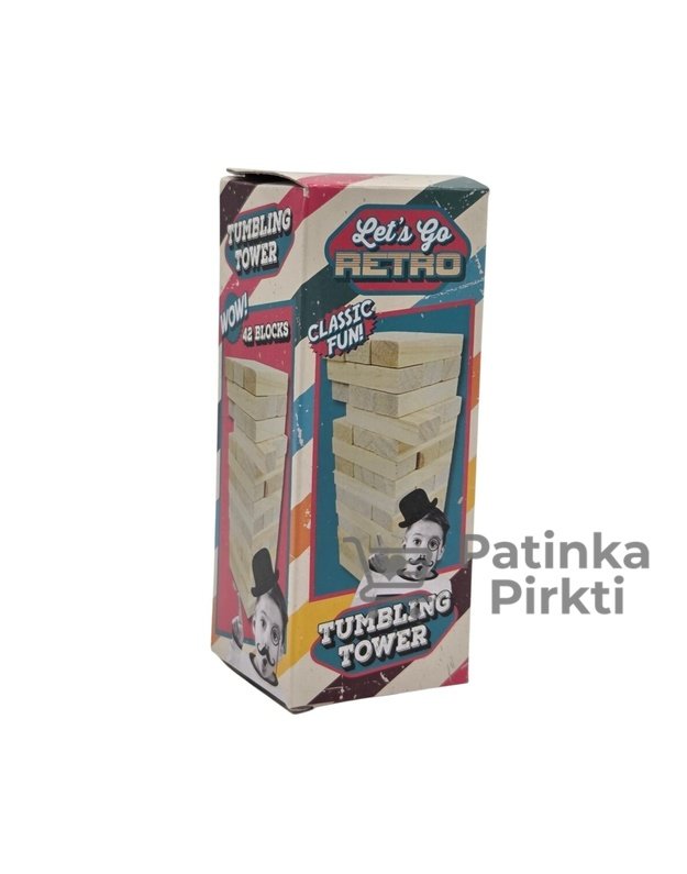 Žaidimas lavinamasis BOKŠTAS 13 cm