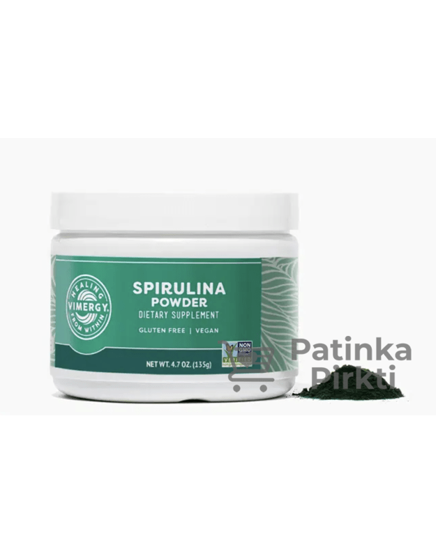 Spirulina milteliai (JAV), Vimergy, 135g