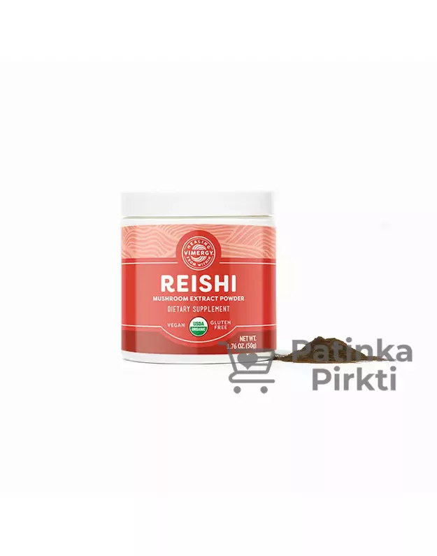 Reishi milteliai (JAV), Vimergy, 50g