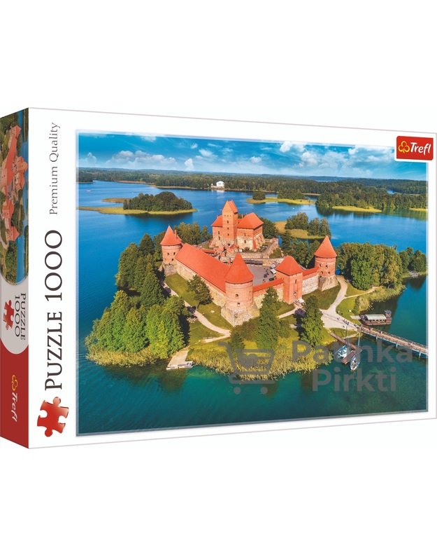 Dėlionė TRAKŲ PILIS TREFL, 1000 dalių