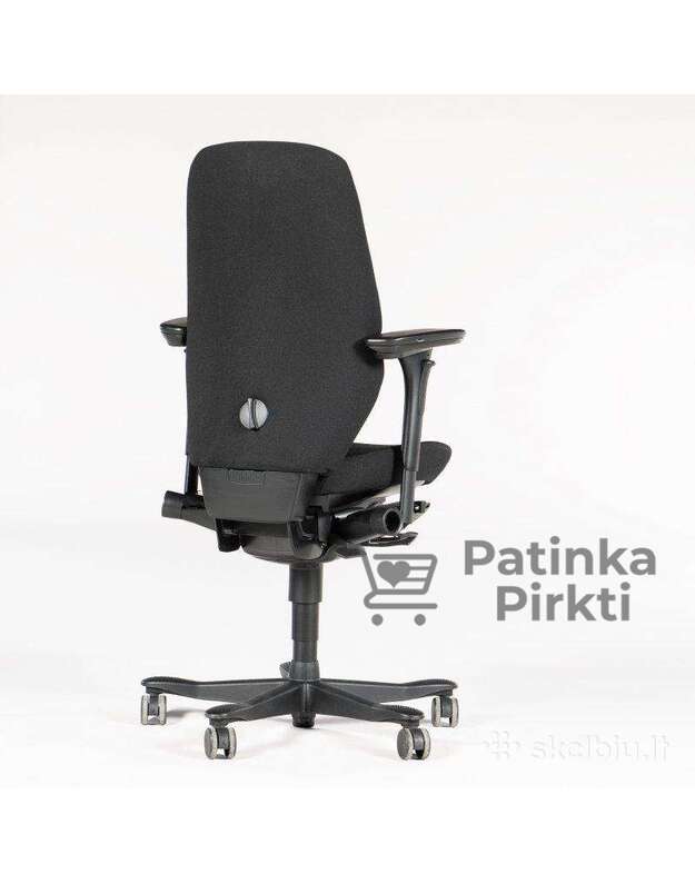 Kinnarps "9000 serijos" Black Biuro Kėdė Naudota 4