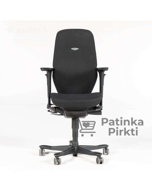 Kinnarps "9000 serijos" Black Biuro Kėdė Naudota