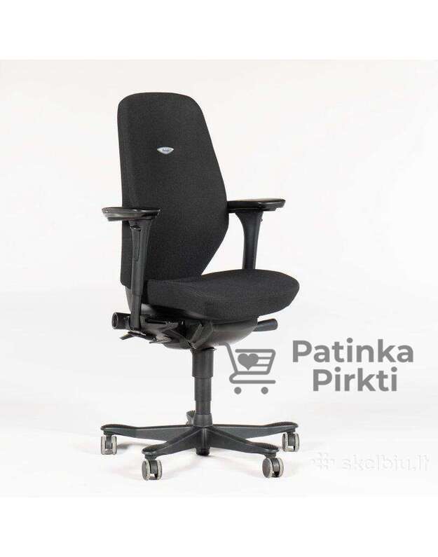 Kinnarps "9000 serijos" Black Biuro Kėdė Naudota 3