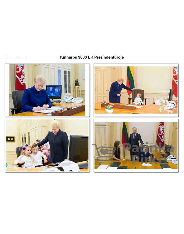 Kinnarps "9000 serijos" Black Biuro Kėdė Naudota 1