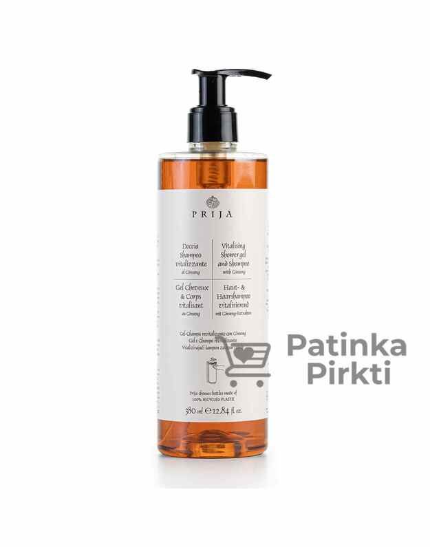 Kūno prausimosi gelis PRIJA 380 ml