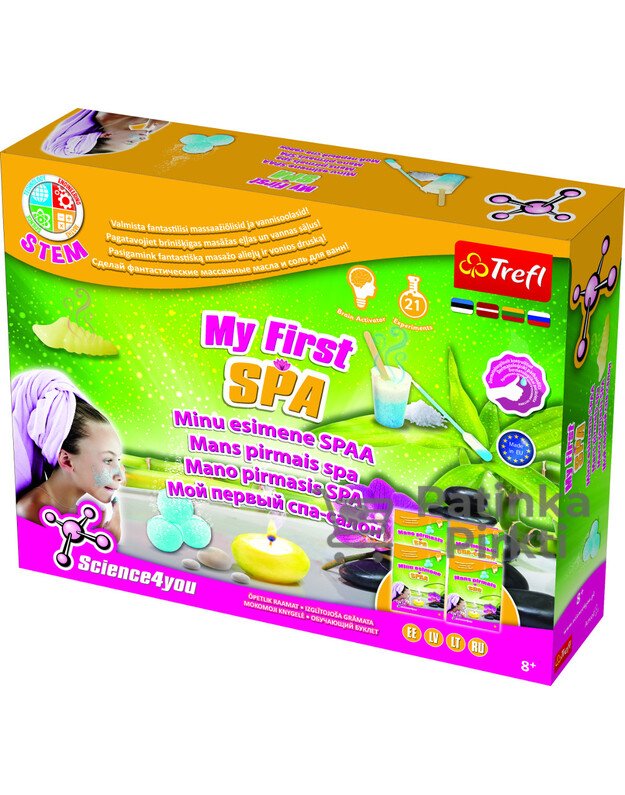 Rinkinys „Mano pirmasis SPA“ TREFL SCIENCE4YOU 