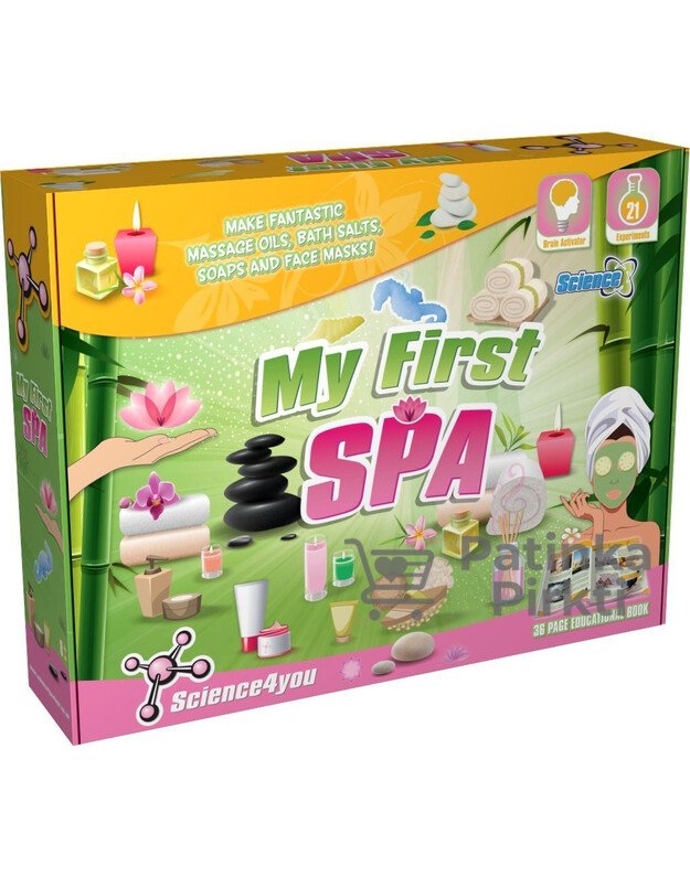 Rinkinys „Mano pirmasis SPA“ TREFL SCIENCE4YOU 