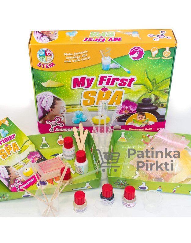 Rinkinys „Mano pirmasis SPA“ TREFL SCIENCE4YOU 