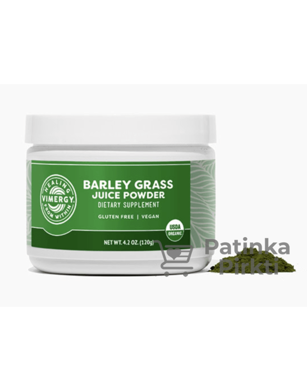 Miežių daigų sulčių milteliai (JAV), Vimergy, 120g