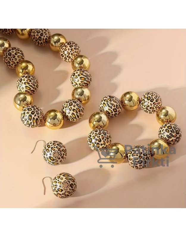 Vintažinis rankų darbo papuošalų rinkinys 1