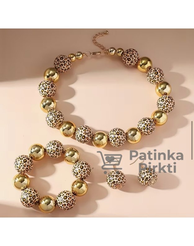 Vintažinis rankų darbo papuošalų rinkinys 2