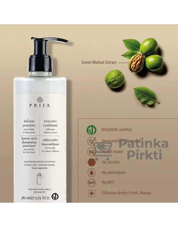 Kondicionierius plaukams PRIJA 380ml 1