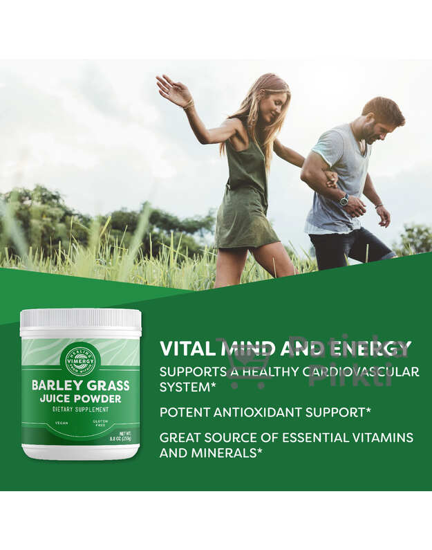 Miežių daigų sulčių milteliai (JAV), Vimergy, 500g 1