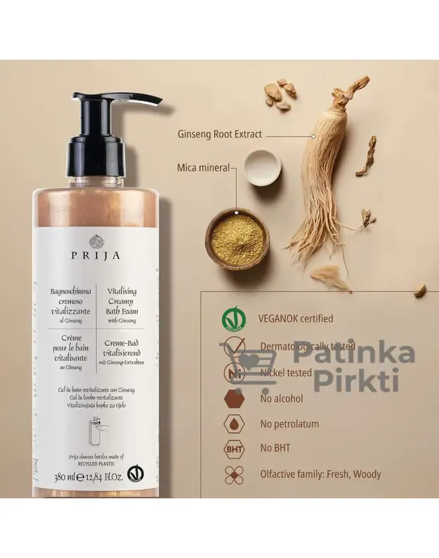 Vonios putos PRIJA 380ml 1