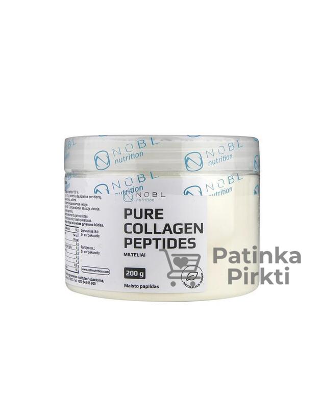 Kolageno peptidas grynas kolageno baltymas 200 g Pure NOBL