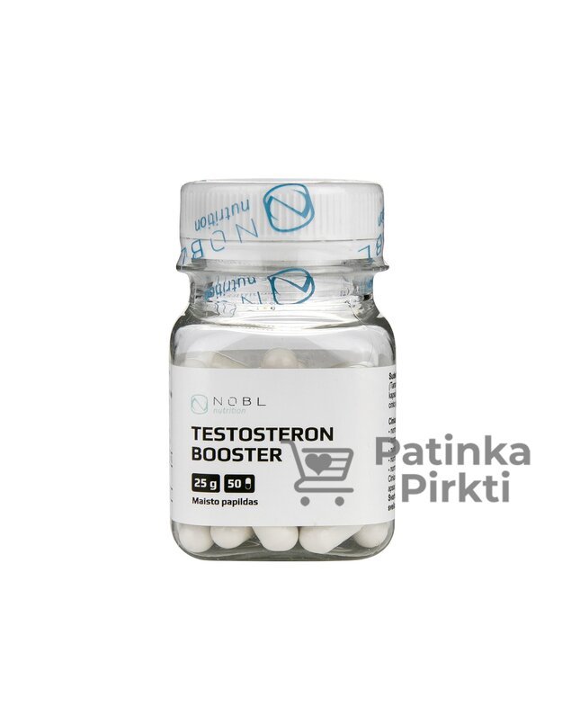 Testosteronas Booster 50 kapsulių / 25 porcijos NOBL