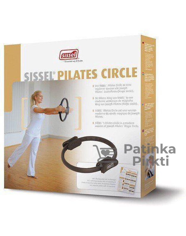 Žiedas Pilates su pratimų plakatu SISSEL®