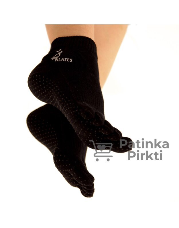 Kojinės Pilates juodos L/XL dydisSISSEL®