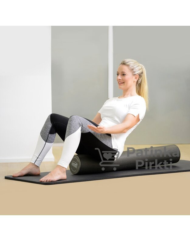 Volas pilkas, 90 cm, Roller Pro PILATES® SISSEL®