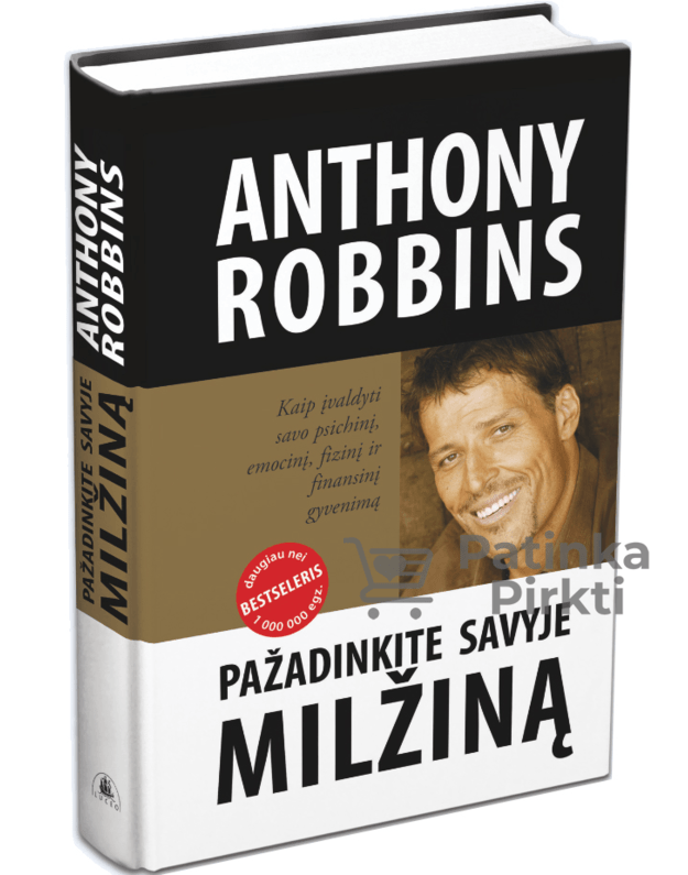 Knyga PAŽADINKITE SAVYJE MILŽINĄ Entonis Robinsas