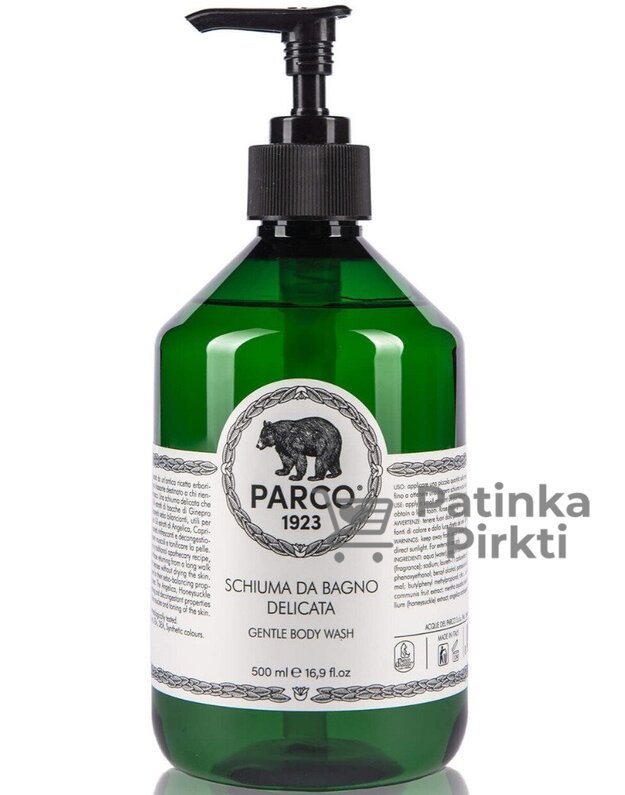 Prausiklis kūno švelnus SCHIUMA DA BAGNO DELICATE 500 ml PARCO 1923