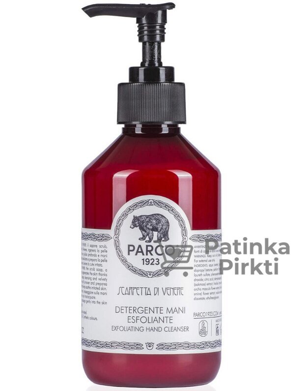 Muilas šveičiamasis DETERGENTE MANI ESFOLIANTE Scarpetta di Venere 300 ml PARCO 1923