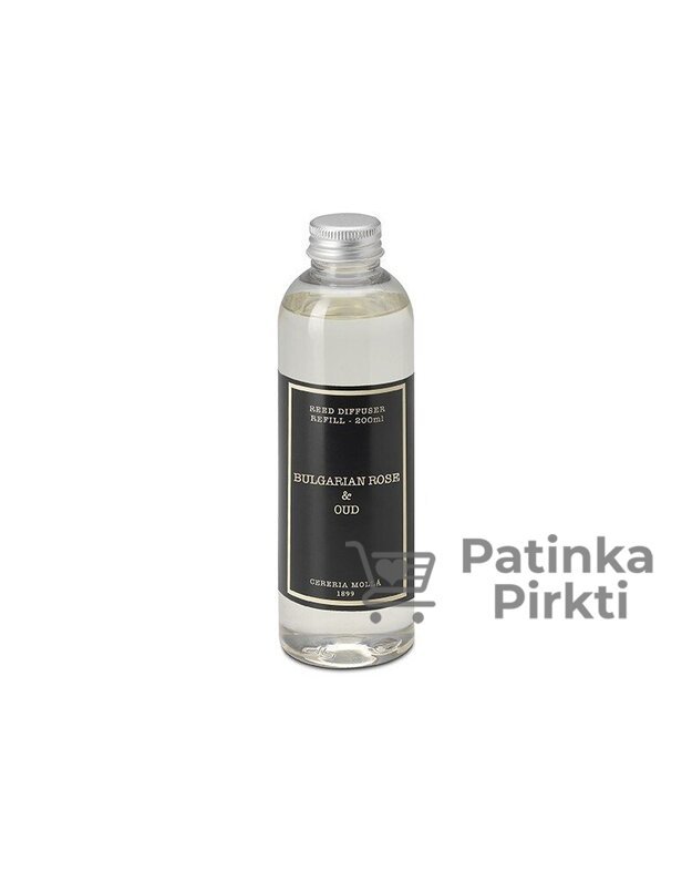 Namų kvapų papildymas Bulgarian rose & oud, 200 ml Cereria Molla