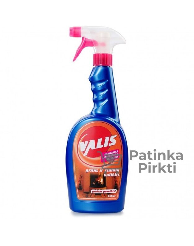 Grilių ir židinių valiklis VALIS, 750ml