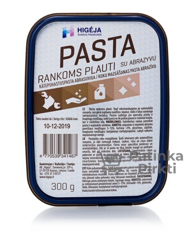 Pasta rankoms plauti su abrazyvu, 300g