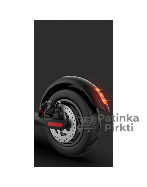 Elektrinis paspirtukas 700 W, 36 V, 6,4 Ah, 25 cm ratai, juodas Beaster Scooter BS701B