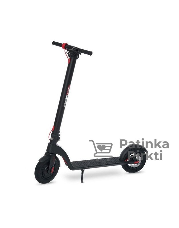 Elektrinis paspirtukas 700 W, 36 V, 6,4 Ah, 25 cm ratai, juodas Beaster Scooter BS701B