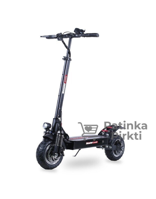 Elektrinis paspirtukas 500 W, 48 V, 13 Ah, diskiniai stabdžiai Beaster Scooter BS54ST