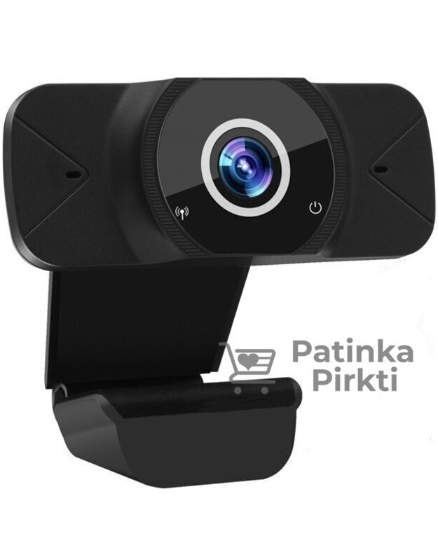 Internetinė kamera Webcam + mic 1080P USB su mikrofonu Powermax PMXW1