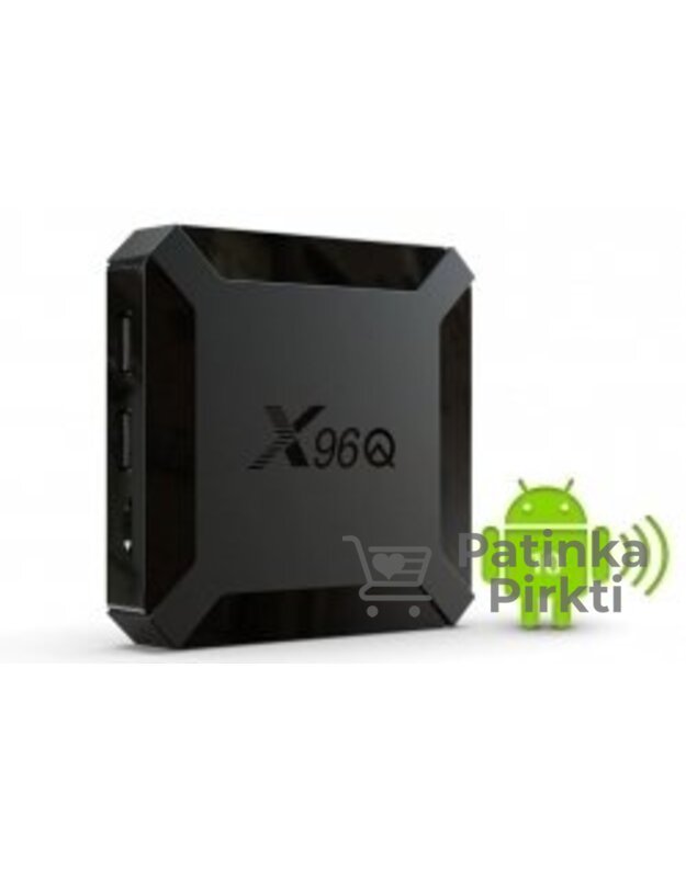 Multimedijos grotuvas Android TV box X96Q 2GB DDR3 16GB WiFi LAN USB
