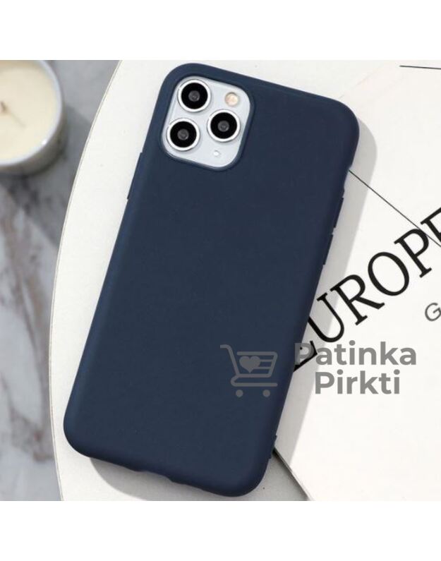 Dėkliukas telefonui silikoninis plonas 2021 modelis skirtas: iPhone 11, iPhone 11 PRO 