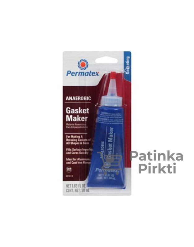 Sandariklis plokštumoms anaerobinis Permatex 51813 50ml