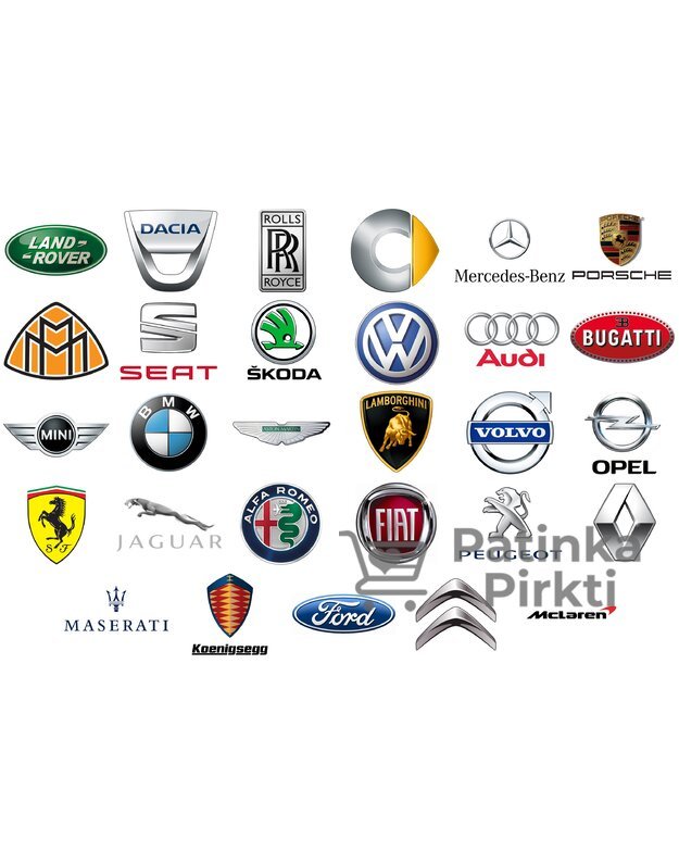 Europos Automobilių Gamintojų Lipdukai Logotipai / Prekiniai ženklai