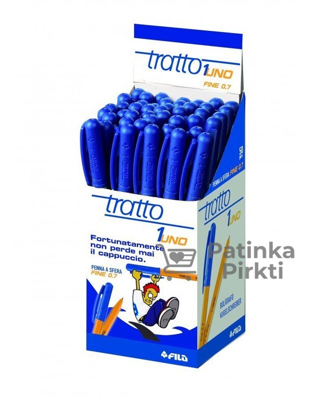 Tušinukas FILA Tratto 1,  0,7mm, mėlynos spalvos