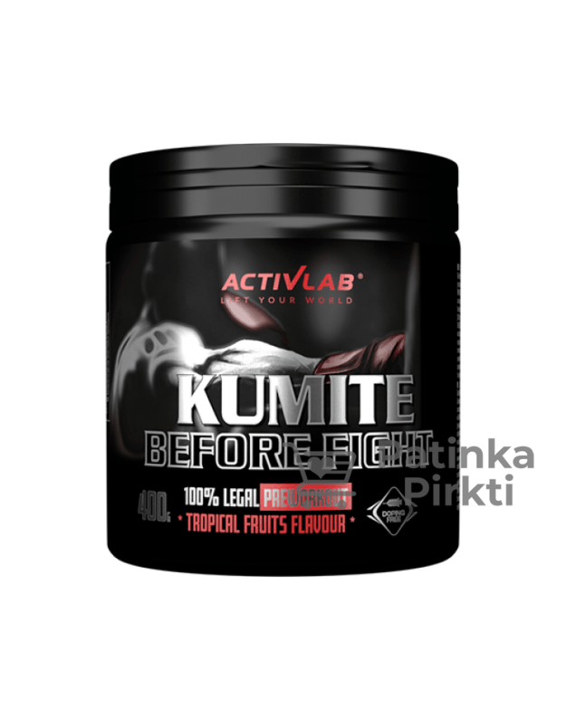 ActivLab Kumite 400g - produktas prieš treniruotę