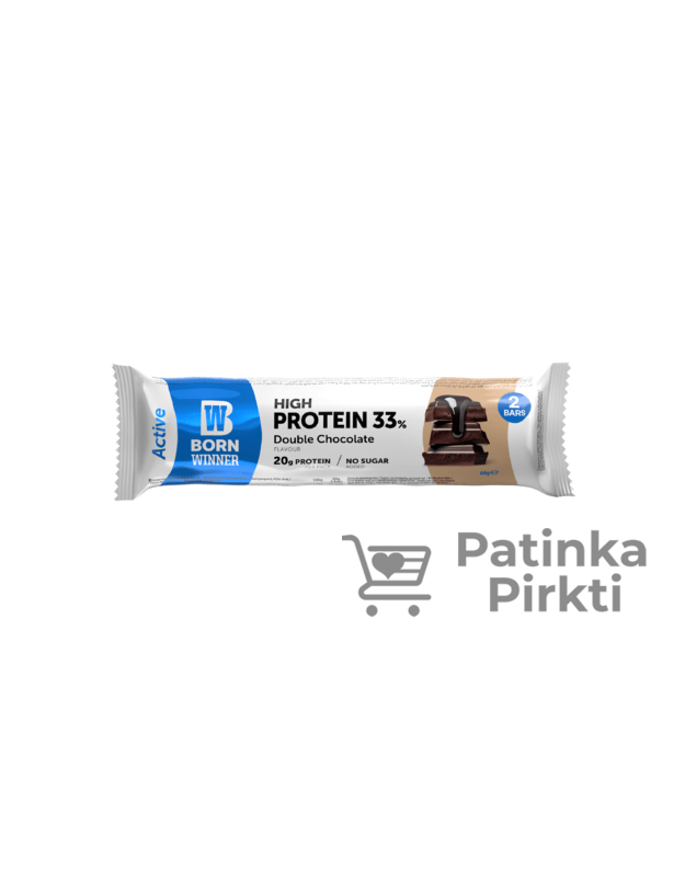 BW Active protein bar Double Chocolate 60 gr