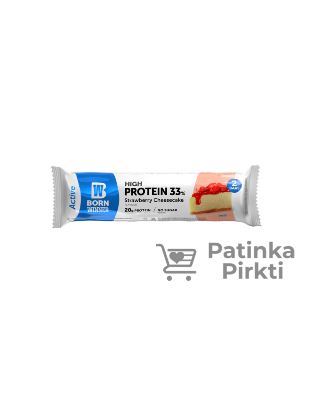 BW Active protein bar Strawberry cheesecake 60 gr