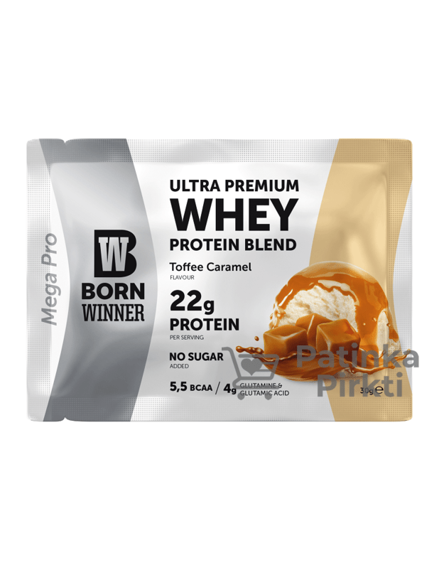 BW Ultra Premium Whey Protein 30 gr Toffe Caramel