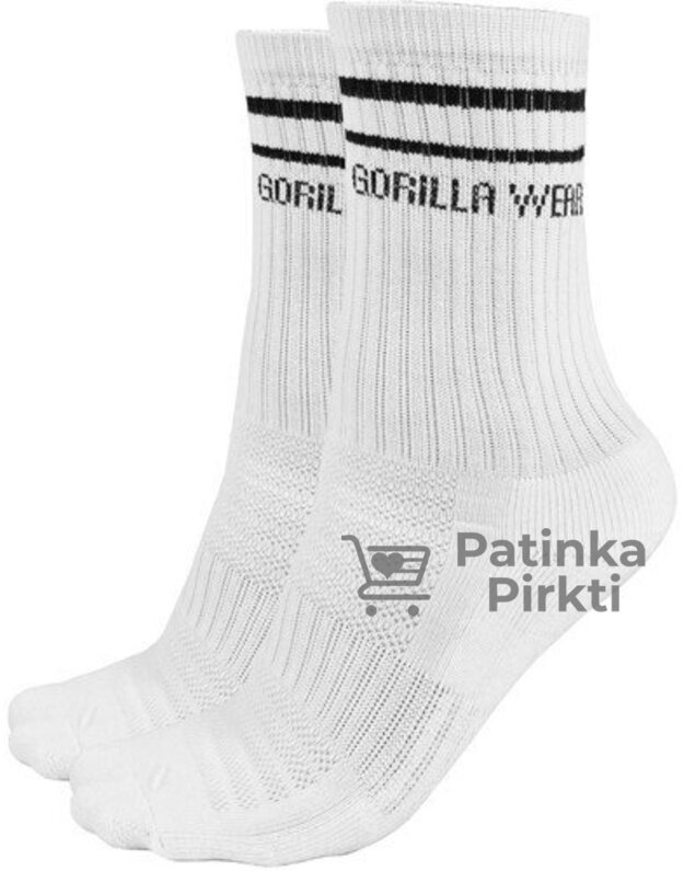 Crew Socks 2-Pack - White